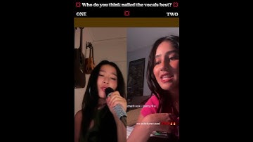 Thumbnail of PARTY 4 U CHARLI  XCX cover viral tiktok emotion girl vs girl #youtubeshorts #duet #cover #singing