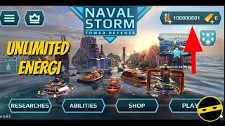 Naval Strom Tower Defend Mod | Top Game Mobile (Unlimited Energi) screenshot 1