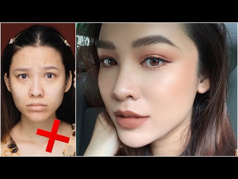 Makeup nâu tây với gương mặt đầy khuyết điểm 🧐 | Quach Anh