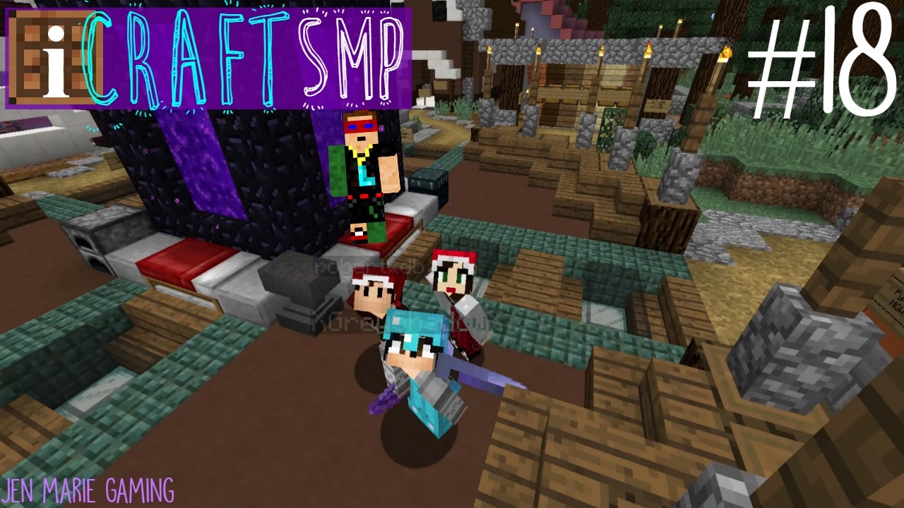 iCraftSMP| Minecraft| HIDE & SEEK with Grey, Luukzilla, and RobertXDB! [Ep. 18]