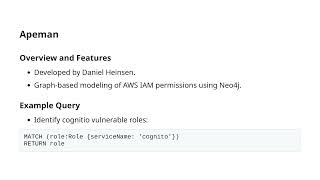 Celebrity Essential AWS IAM Security Tools [2024] Profile
