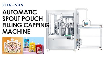 How To Use ZS-AFC12 Automatic Paste Liquid Spout Pouch Bag Filling Capping Machine