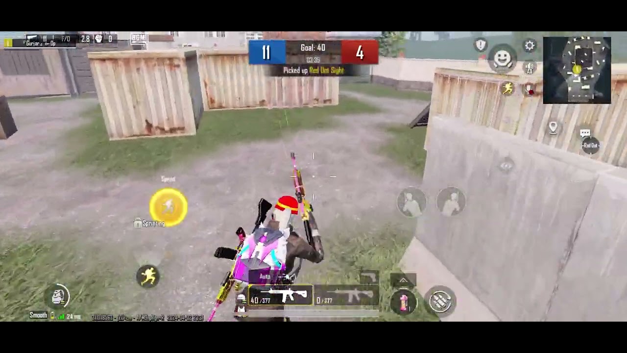 Bgmi tdm gameplay m416 1v1 - YouTube