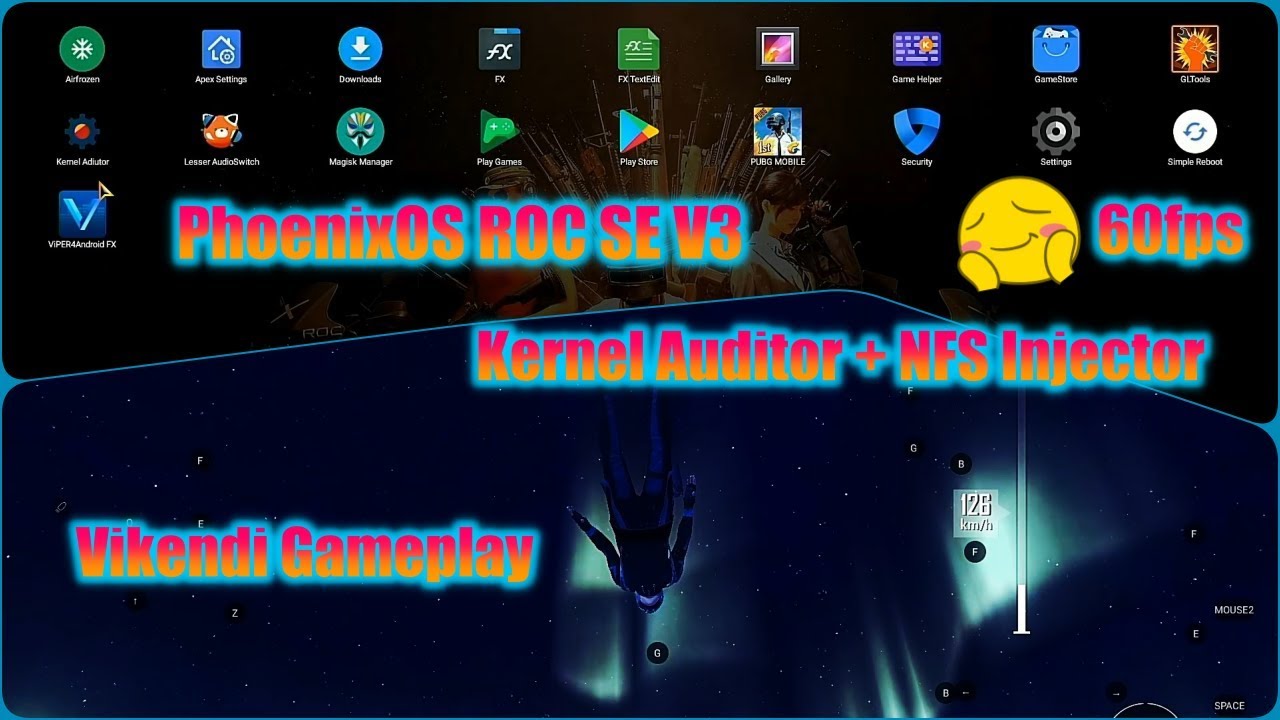 PhoenixOS ROC SE V3 PUBG Mobile Gameplay 60FPS - YouTube