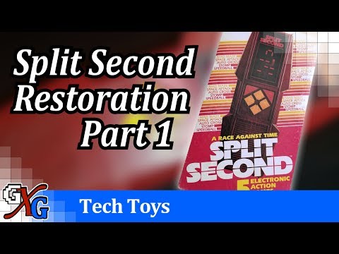 Split Second from Parker Brothers | GenX Electronic Toy Restoration Part 1