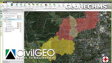 Delineating Subbasins using GeoHECHMS | CivilGEO
