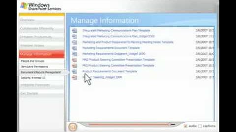 Windows SharePoint Services 3.0 Demo 2 of 2 (NACSIT).flv