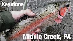WB - Fly Fishing Keystone Select, Middle Creek, PA - April '18