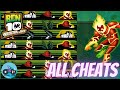BEN 10 ALL CHEATS Protector Of Earth PS2
