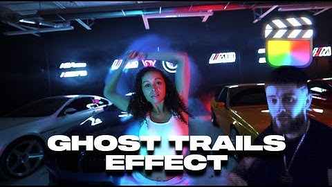 GHOST TRAILS ECHO EFFECT IN FINAL CUT PRO !