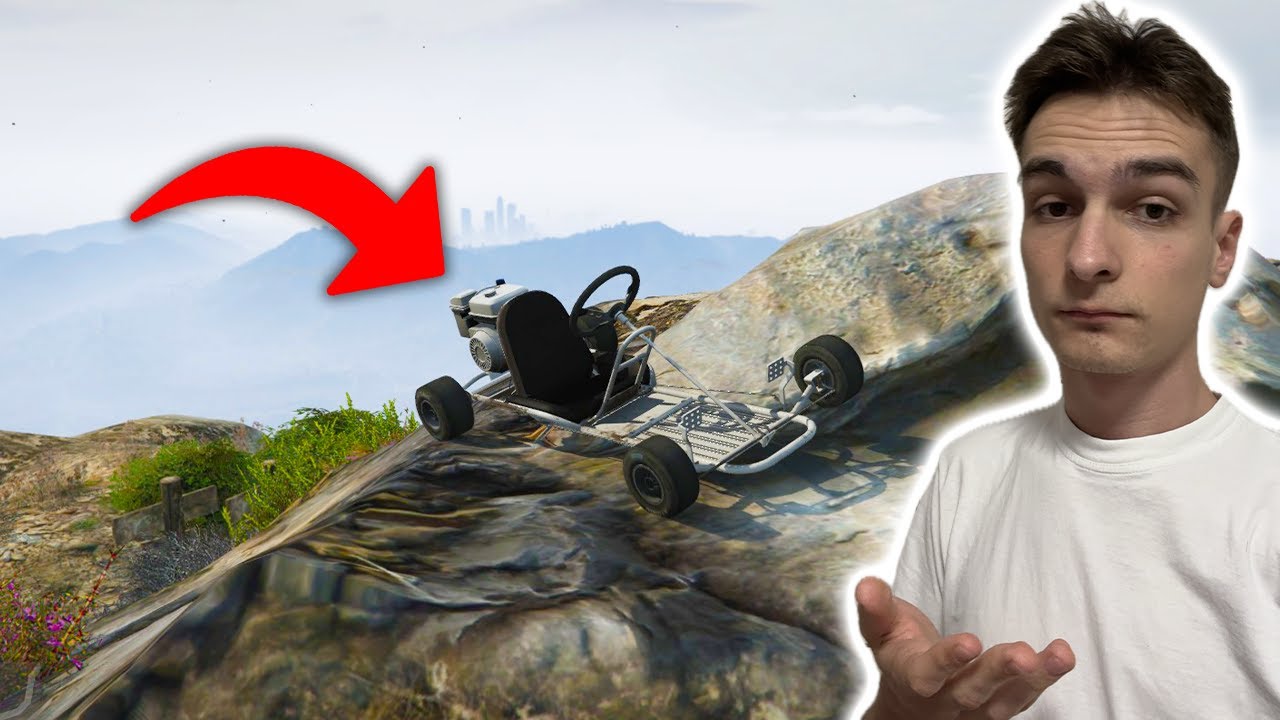 Z GOKARTOM NA NAJVIŠJO GORO?! Gta 5 Online [SLO]