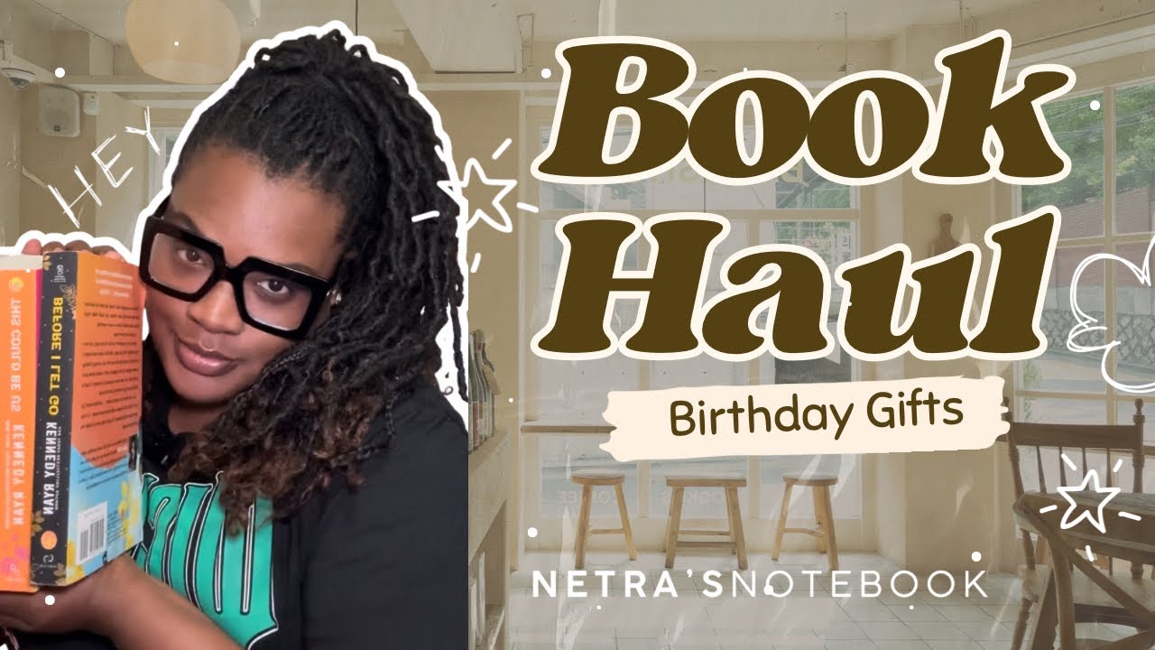 BIRTHDAY BOOK HAIL from Netra’s Notebook! 🤎🤎