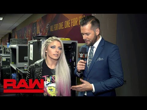 Does Alexa Bliss fear Nia Jax?: Raw Exclusive, March 26, 2018