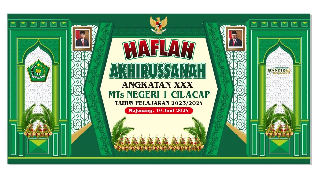 HAFLAH AKHIRUSSANAH ANGKATAN XXX || MTs N 1 CILACAP