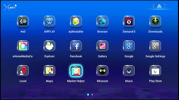 Xunity Eclipse - Main Screen Apps