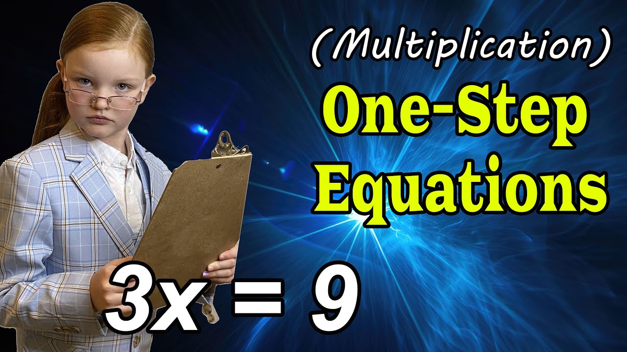 Solving One Step Equations (Multiplication) with Negatives - YouTube