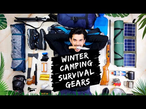 Winter Camping Survival Gear & Gadgets | EP 1 | Camping Gear | Camping Stove &
