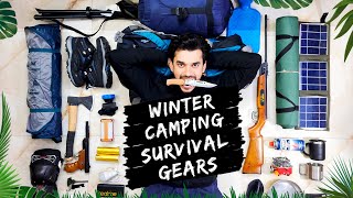 Winter Camping Survival Gear & Gadgets | EP 1 | Camping Gear | Camping Stove & light
