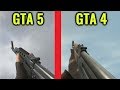 GTA 4 vs GTA 5 Gun Sounds