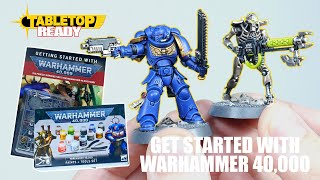 How To Get Started with Warhammer 40,000 and Paint Your First Miniatures, Necrons and Space Marines