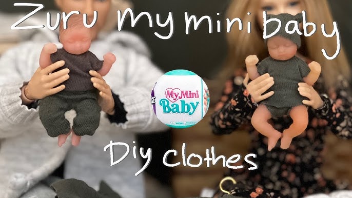 Barbie - Zuru my mini baby 5 surprise ball Unboxing Barbie doll Aesthetic  Ken & Barbie Role play 