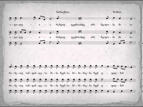 აქებდით-აუარებდითი - ქართულ ბგერათარიგში