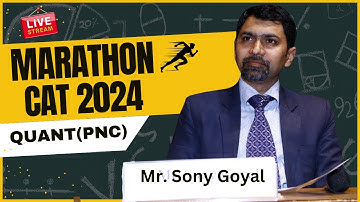 Permutation Combination for CAT , Must Do Questions and Concept revision Live with SoGo Sir 9pm