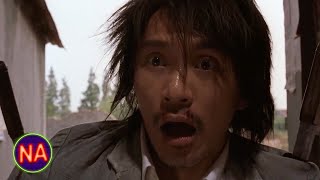 Throwing Knives Scene | Kung Fu Hustle (2004) | Now Action Resimi