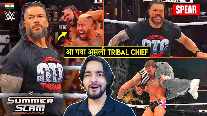 'Apna Roman🔥😍' Roman Reigns RETURNS, Solo Cried, Referee Seth - WWE Summerslam 2024 Highlights