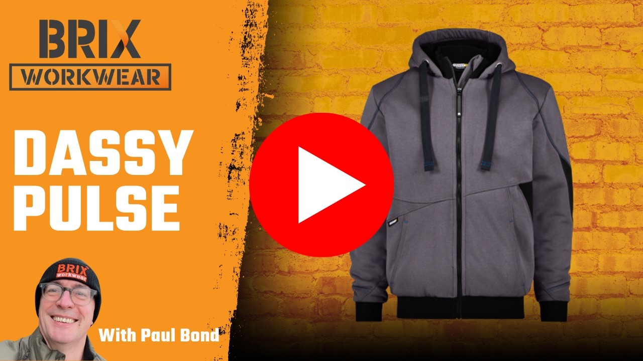 Dassy 300403 Atom Work Jacket - Clay Brown/Anthracite Grey