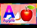Phonics Song 2 with TWO Words in 3D - ABC Alphabet Songs A For Apple &amp; Music Sounds For Kids 1891