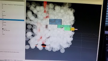 UMIRTX in rviz with random pointcloud2