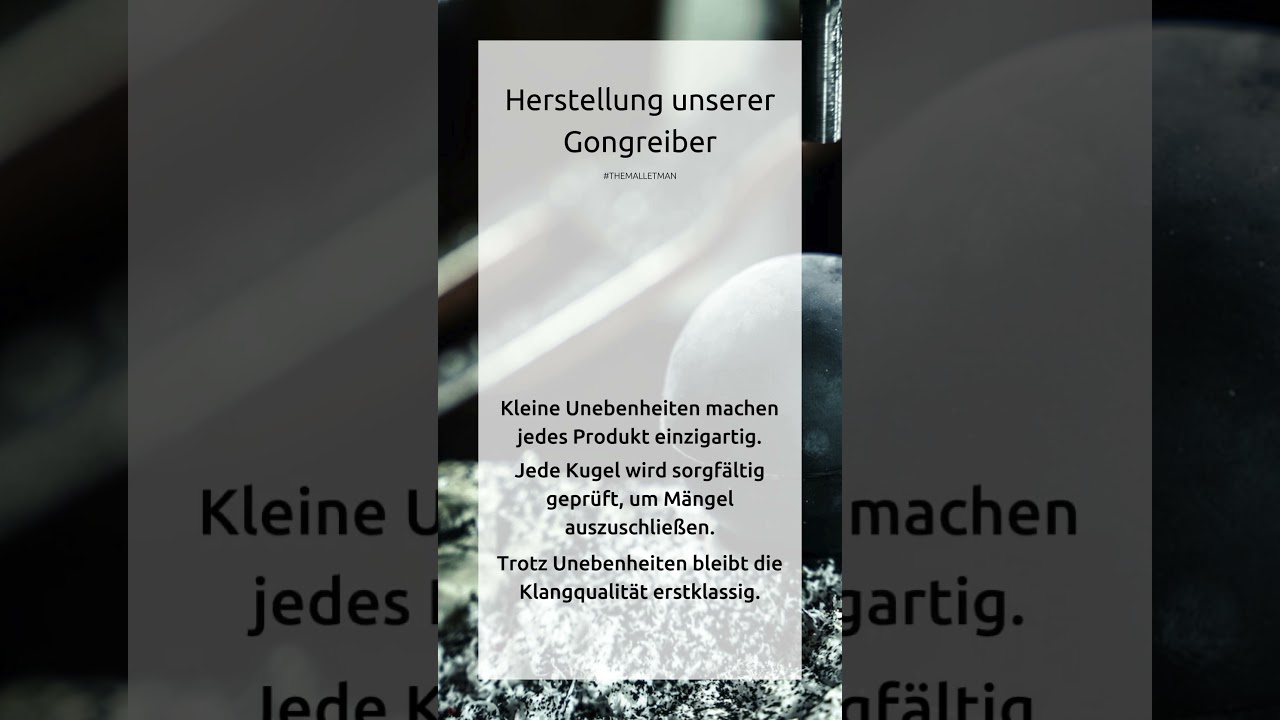 ollihess Herstellung unserer Gongreiber 