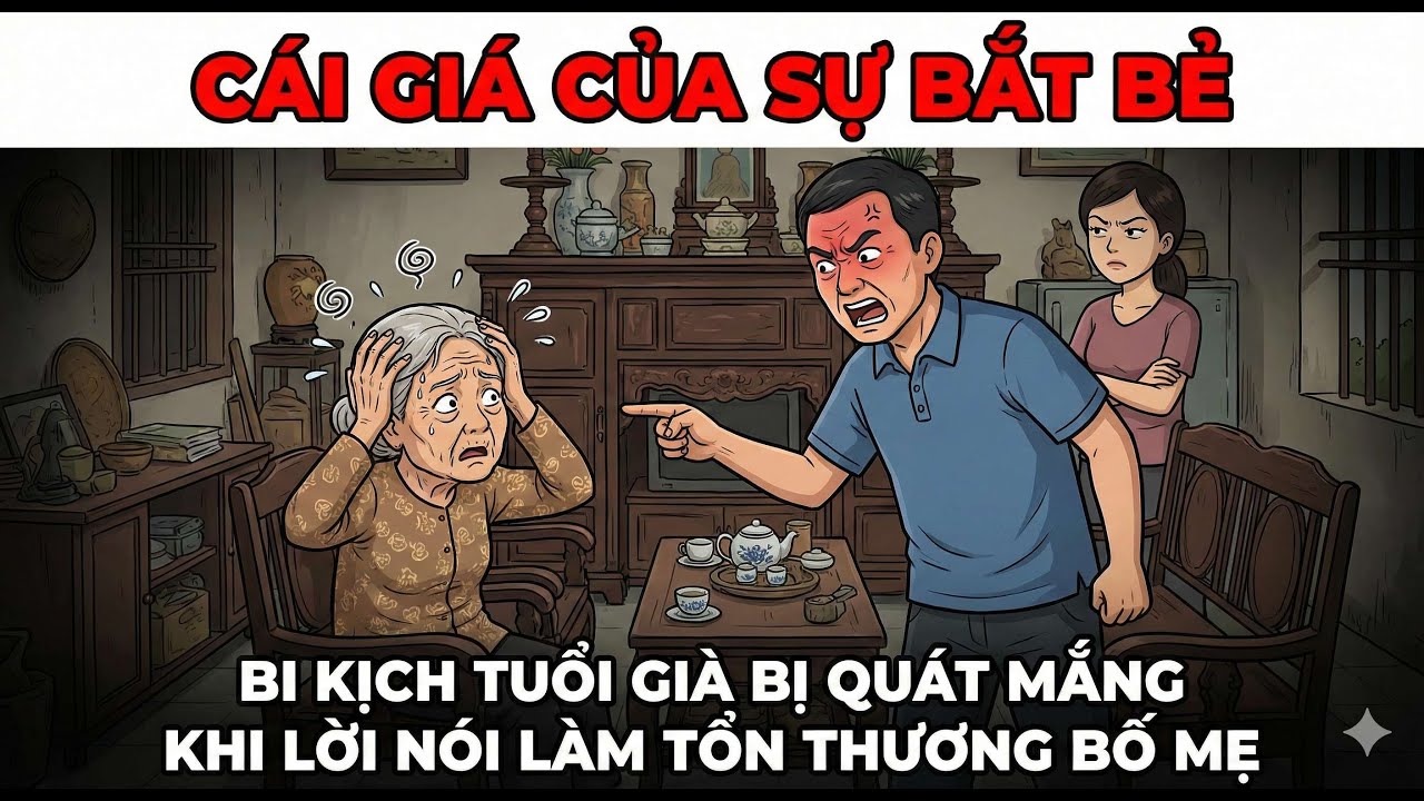 Càng Bắt Bẻ, Cha Mẹ Càng Lú Lẫn: Sai Lầm Kinh Điển Của Con Cái Khi Chăm Sóc Người Già