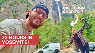 72 HOURS IN YOSEMITE: things to do in early summer, camping, upper Yosemite falls hike & Mirror Lake