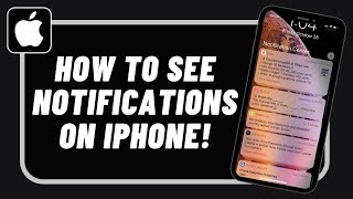 How to See Notifications on iPhone - Fix Notifications Bar Missing (2023)