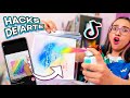 DESMINTIENDO TIKTOKS DE ARTE 🧐 🌈  Craftingeek