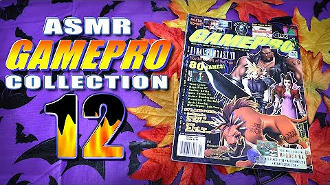 ASMR GAMEPRO Magazine Collection #12 - Whispering, Mouth sounds, Gum Chewing