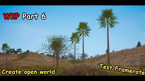 Terrain | Open World Map | Island | Unreal Engine 4 | Overview WIP Part 6