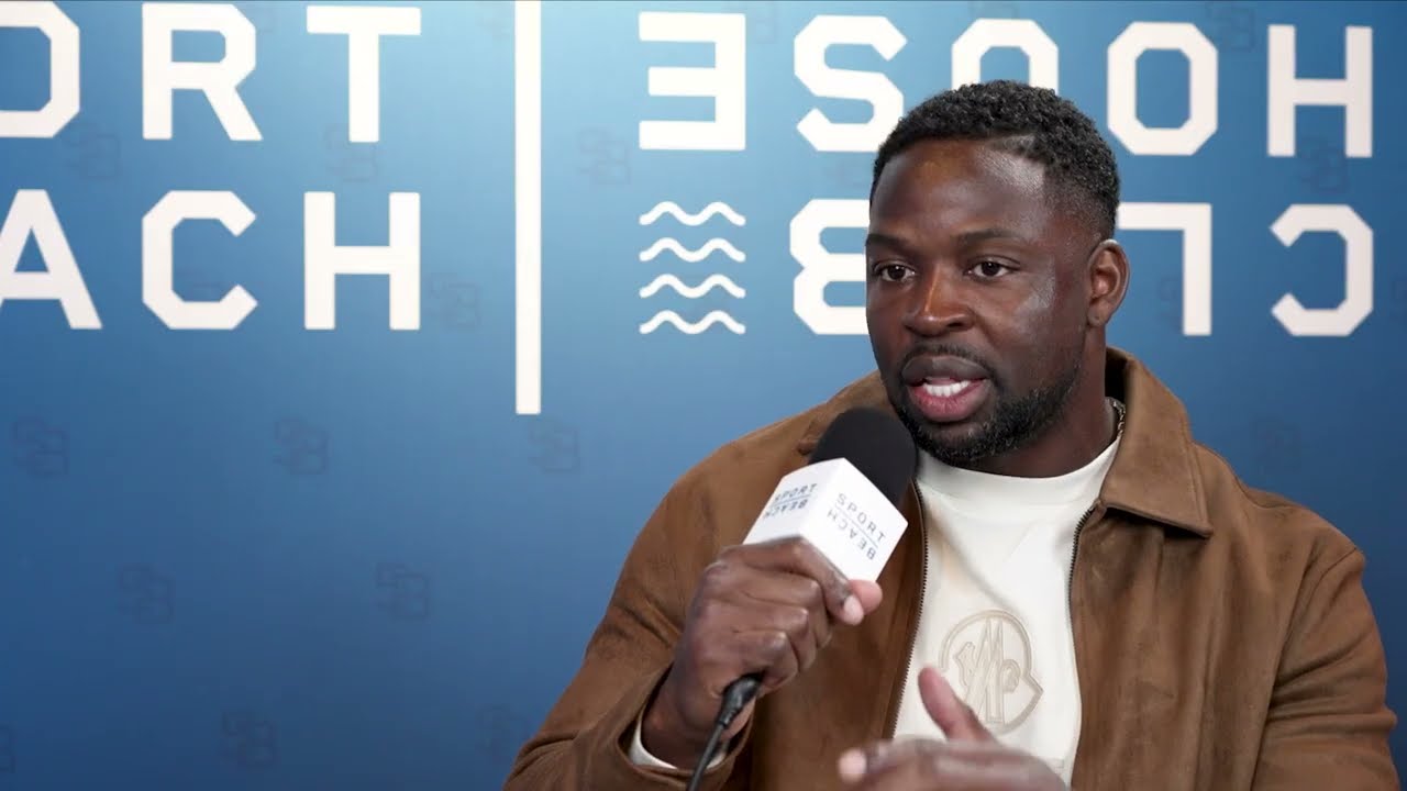 Tim Vidale, Momentous Sports Medicine & Terna Nande, NFL Player in the SPORT BEACH Content Studio