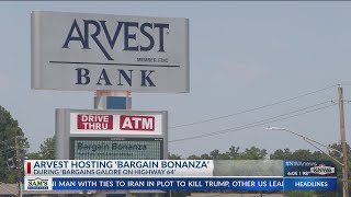Arvest hosting Bargain Bonanza