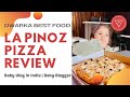 Tiana checks in la pinoz pizza dwarka  full review  first baby vlog