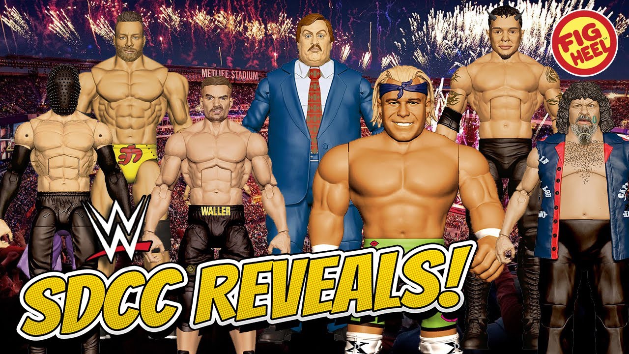 SDCC 2023 WWE MATTEL REVEALS New Basics, Elites, Retros & Ultimate