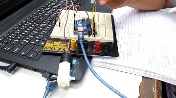 ออกแบบควบคุมความเร็วมอเตอร์ DC. ด้วยบอร์ด  arduino Uno