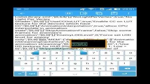 Graphic change in Json file- Modern Combat 5
