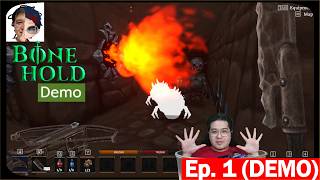 EP.1 | FIRST LOOK on Bonehold DEMO: First-Person ARPG Roguelike Dungeon Crawler | Clippy EXFFicult
