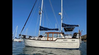 Nauticat 33 Pilothouse Sailboat Video Walkthrough review By: Ian Van Tuyl Yacht Broker