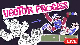 [Live] late night vectoring - character design in Adobe Illustrator Wealth