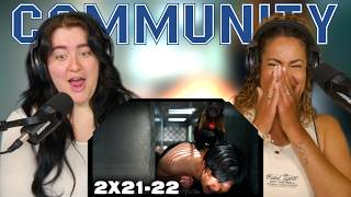 Community 2x21-22 Human Memory Anthro and Culinary Arts Reaction First Time Watching