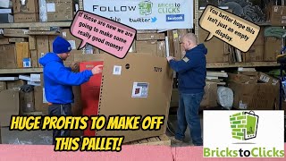 Huge Profits If This Toy Display Is New and Full Of Jurassic World! Mystery Toy Pallet Unboxing
